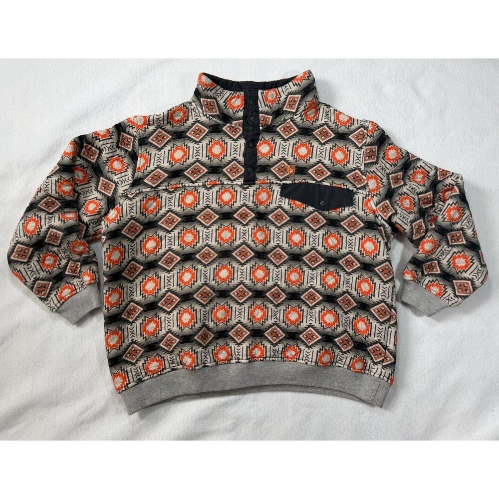 Heybo 1/4 Snap Pullover Sweater Jacket Women’s Sz L